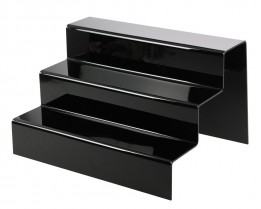 Acrylglas-Treppe schwarz